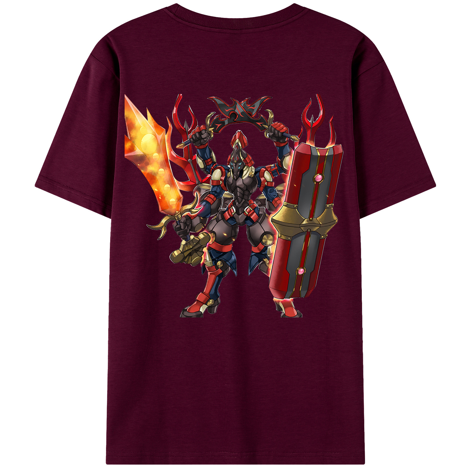 （画像用） 遊☆戯☆王 Yu-Gi-Oh! レディース半袖Tシャツ(バックプリント)
